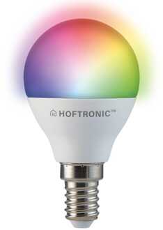 Smart E14 lamp - P45 lamp - 5,5 Watt 470 lumen - RGBWW - Wifi & Bluetooth - Bestuurbaar via app - Google Home, Amazon Alexa en Siri - Smart lamp Wit
