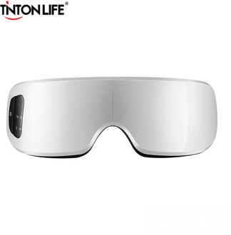 Smart Electric Vibration Bluetooth Eye Massager Device Wrinkle Fatigue Relieve Vibration Massage Hot Compress Therapy Glasses