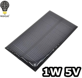 smart electronics Solar Panel 1W 5V electronic DIY Small Solar Panel for Cellular Phone Charger Home Light Toy etc Solar Cell