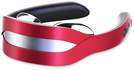 Smart Elektrische Nek En Schouder Massager Pijnbestrijding Gezondheidszorg Ontspanning Magnetische Therapie Pijnbestrijding Tool Rood