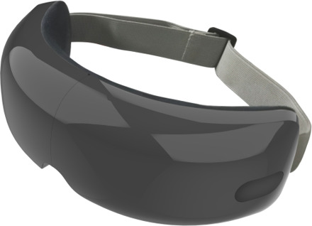 Smart Eye Massager Vibration Eye Airbag Massager Travel Rest Relax Bril Warmte Oogmasker Bluetooth Verlichten Vermoeidheid zwart