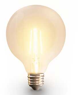 Smart filament lamp - G125 - E27 - 7 Watt 806 lumen - CCT White ambience - Wifi & Bluetooth - Bestuurbaar via app - Google Home, Amazon Alexa en Siri - LED Gloeilamp Wit