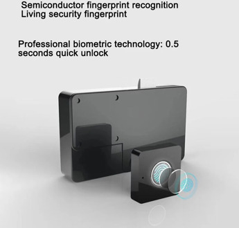 Smart Fingerprint Lock Keyless Desk Lock File Smart Induction Drawer Lock Reliable Secure Private Document Electronic Lock