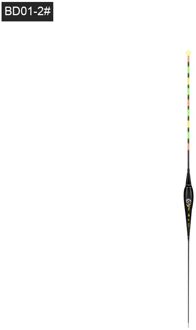 Smart Fishing Float Kleur Veranderende Lichtgevende Vissen Float Led Licht Nacht Vissen Automatisch Alarm Bite Haak Elektronische Vlotter BD012 Plus een ey