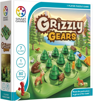 smart games Grizzly Gears (80) opdrachten