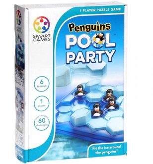 smart games Penguins Pool Party (60 opdrachten) Blauw