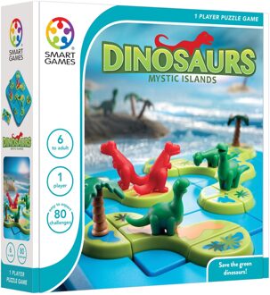 smart games Spel Dinosaurus mysterious island