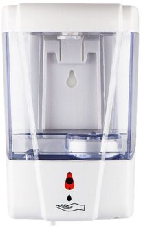 Smart Gel Alcohol Ontsmettingsmiddel Handdesinfecterend Automatische Sensor Zeepdispenser 700Ml Muur Gemonteerde Zeepdispenser