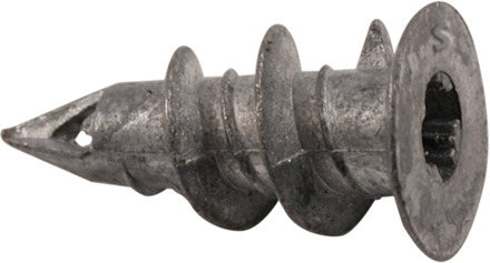 SMART | Gipskartonplug zelfb. metaal Ø 15x29 Zn | 10 st SM0GKP00001H