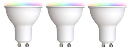 Smart GU10 4.7W RGBW CCT ZigBee Hue 3st wit mat