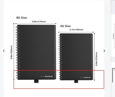 Smart Herbruikbare Notebook Dot Raster Notebook Met Pen En Microfiber Doek Notepad App Backup Business Notebook zwart B5