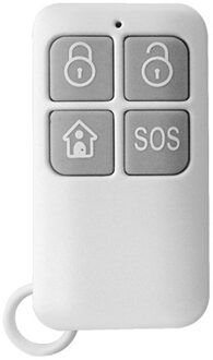 Smart Home Alarmsysteem Accessoires 433Mhz Draadloze Afstandsbediening 4 Sleutel Afstandsbediening