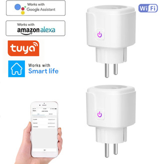 Smart Home Plug UK US EU Wireless WIFI Remote Control Socket Voice Control Smart Power Socket Support Alexa Google Home