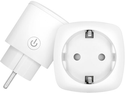 Smart Home Slimme WiFi Stekker (Dubbelpak)