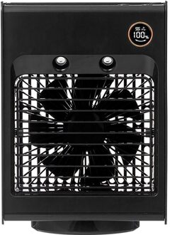 Smart Home Usb Low Noise Kantoor Fan Rustige Slaap Hoofd Schudden Water Koelventilator Mini Airconditioner Wind Mini Mute hoofd Schudden zwart