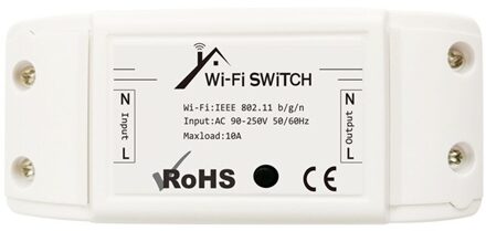 Smart Home Wifi Schakelaar Module AC90 ~ 220V Ewelink Smart Wireless Light Remote Switch Werken Met Alexa google Home Ifttt 2stk