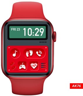 Smart Horloge Game 2.5 Inch Touch Screen Ingebouwde Game Smart Horloge Voor Kind Kids Voor Ios Android Sos telefoon Horloge Rood