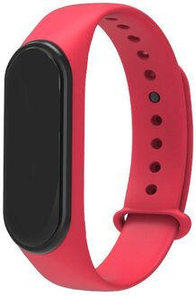 Smart Horloge Mannen M4 Fitness Armband Bluetooth Waterdichte Hartslagmeter Smart Horloge Vrouwen Fitness Tracker Smartwatch Rood