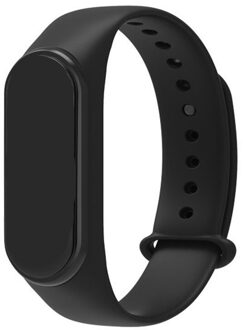 Smart Horloge Mannen M4 Fitness Armband Bluetooth Waterdichte Hartslagmeter Smart Horloge Vrouwen Fitness Tracker Smartwatch zwart