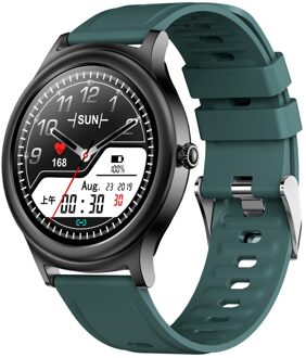Smart Horloge Mannen/Vrouwen V31 Fitness Armband Bluetooth Waterdichte Hartslagmeter Smart Horloge Vrouwen Fitness Tracker Smartwatch groen