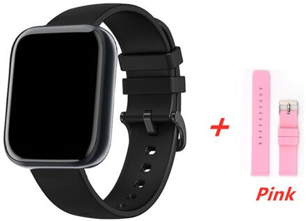 Smart Horloge Vrouwen Mannen Sport Bluetooth Smart Band Hartslagmeter Bloeddruk Fitness Tracker Armband Voor Android Ios Silica add roze
