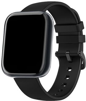 Smart Horloge Vrouwen Mannen Sport Bluetooth Smart Band Hartslagmeter Bloeddruk Fitness Tracker Armband Voor Android Ios Silica zwart