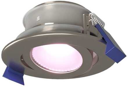 Smart Inbouwspots RGBWW IP65 Zilver
