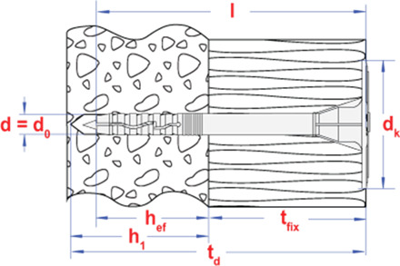 SMART | ISO SMART S-IPH met stalen nagel 10x220 | 100 st SM0IPHN011002203