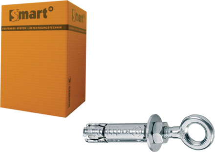 SMART | Keilbouthuls + oog M12x80x140 | 10 st SM000O0011201403