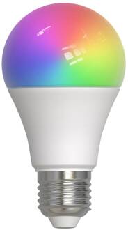 Smart LED, E27, A60, 9W, RGB, Tuya, WLAN, mat, CCT wit mat