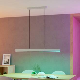 Smart LED hanglamp Bolognano-Z, grijs grijs, wit