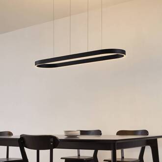 Smart LED hanglamp Melinay, zwart, CCT, Tuya