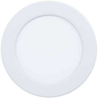 Smart LED inbouwlamp Fueva 6-Z, wit, Ø 12 cm