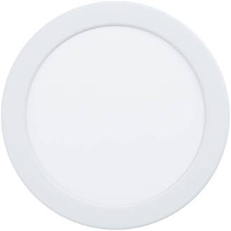 Smart LED-inbouwlamp Fueva 6-Z, wit, Ø 16 cm