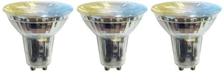 Smart LED lamp 3st GU10 glas 4,7W helder Tuya duidelijk