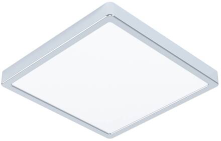 Smart LED opbouwlamp Fueva 6-Z, chroom, 29 cm chroom wit