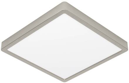 Smart LED opbouwlamp Fueva 6-Z, grijs, 29 cm nikkel mat, wit