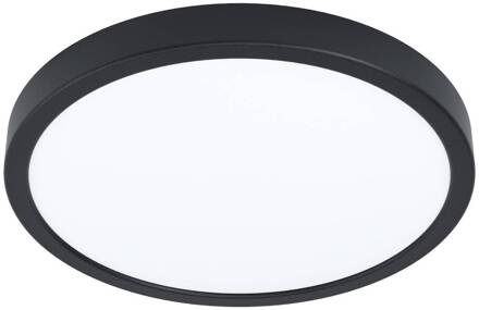 Smart LED opbouwlamp Fueva 6-Z, zwart, Ø27cm zwart, wit