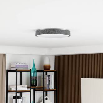 Smart LED plafondlamp Elmor Ø 39 cm grijs RGB CCT donkergrijs, wit