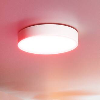 Smart LED plafondlamp Gallizzi-Z, wit, Ø39cm