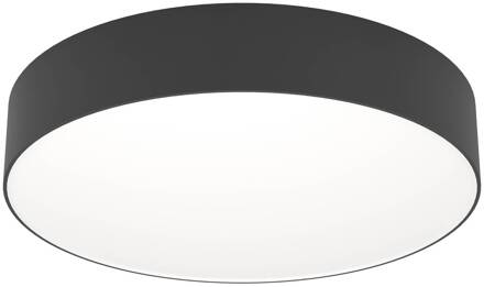 Smart LED plafondlamp Gallizzi-Z, zwart, Ø39cm zwart, wit