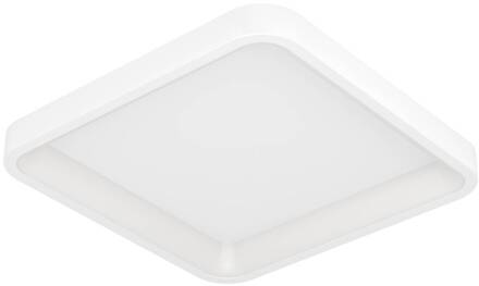 Smart-LED plafondlamp Loretello-Z, hoekig, wit