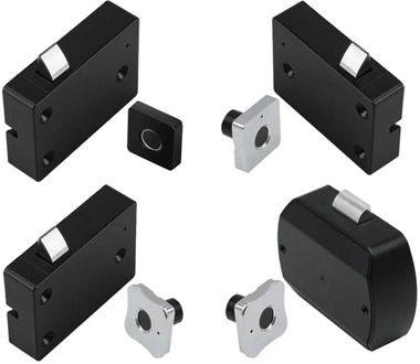 Smart lock Electric Fingerprint Lock Storage Cabinet Lock Fingerprint Furniture Lock for Home Office Drawer Box