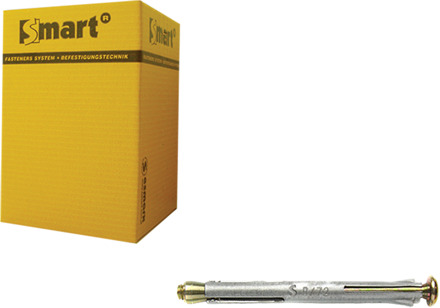 SMART | Met. kozijnplug pan head M8x132 Zn SM0MKP0010801303