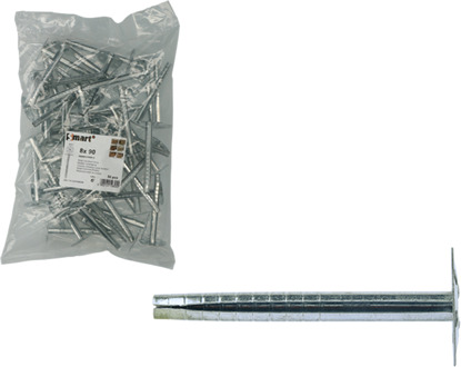 SMART | Metalen isolatieplug SMART Ø 8x90 Zn | 50 st SM0MIP0010800904