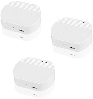 Smart Multi-Modus Gateway Zigbee Wifi Bluetooth Mesh Hub Smart Home Draadloze Afstandsbediening Kan Worden Gebruikt Met Alexa google Thuis 3 stuk