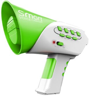 Smart Multi Voice Changer Luidspreker 7 Verschillende Voice Modifiers Speaker Speelgoed groen