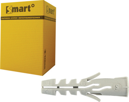 SMART | Nylon spreidplug met boord SMART Ø 14x70 | 20 st SM00PBN001400703