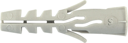 SMART | Nylon spreidplug met boord SMART Ø 5x25 | 200 st SM00PBN000500253