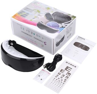 Smart Oogzorg Apparaat Trillingen Bluetooth Eye Massager Comprimeren Therapie Bril Anti Rimpels Vermoeidheid Verlichten Oogbescherming B met doos